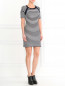 Трикотажное платье с коротким рукавом Sonia Rykiel  –  Модель Общий вид