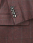 Пиджак однобортный из шерсти с узором "клетка" Pal Zileri  –  Деталь