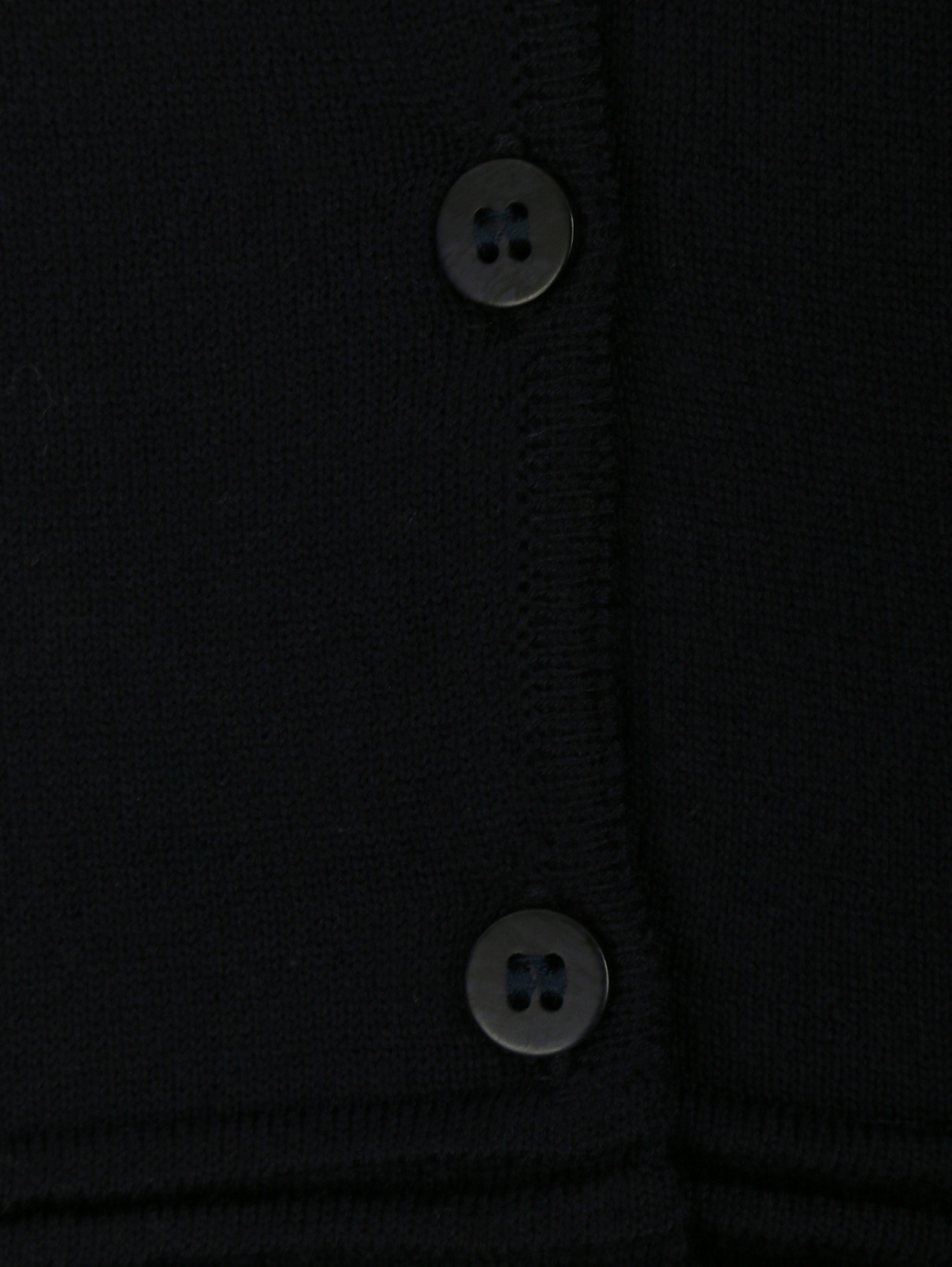 Кардиган из шерсти с бантиком Aletta Couture  –  Деталь  – Цвет:  Синий