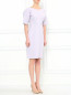 Платье-миди  свободного фасона из смешанного хлопка с боковыми карманами Jil Sander  –  Модель Общий вид