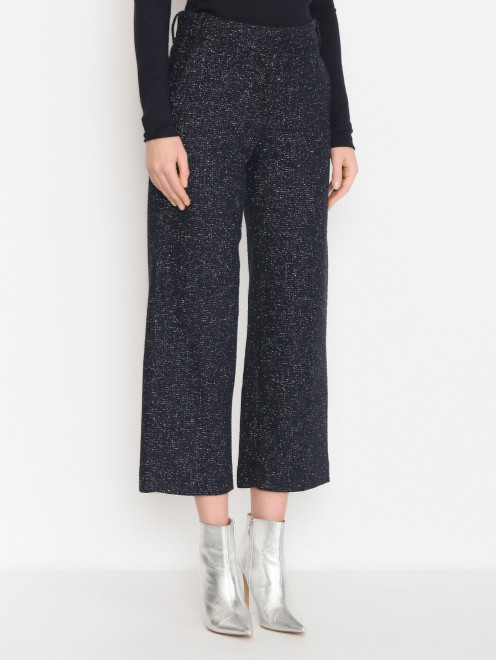 Брюки укроченного кроя из хлопка Max Mara - МодельВерхНиз