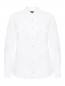 Рубашка из эко-кожи на пуговицах Marina Rinaldi  –  Общий вид
