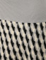 Трикотажное платье с узором и V-вырезом Emporio Armani  –  Деталь1