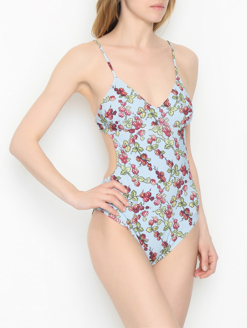 Купальник слитный с узором Etro - МодельОбщийВид