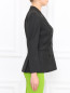 Пиджак двубортный из шерсти и шелка Max Mara  –  Модель Верх-Низ2