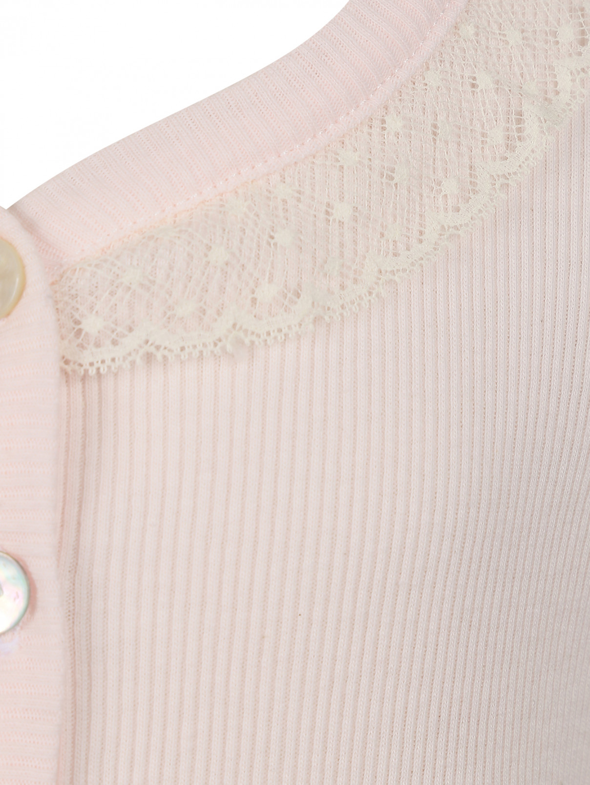 Сорочка из хлопка Giottino  –  Деталь1  – Цвет:  Розовый