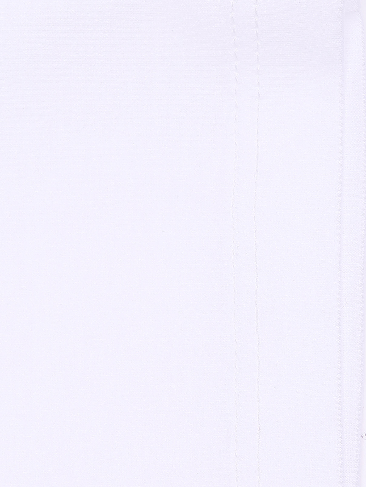 Лонгслив из хлопка свободного кроя Marina Rinaldi  –  Деталь1  – Цвет:  Белый