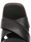 Босоножки из кожи на высоком каблуке Senso  –  Обтравка3
