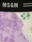 Леггинсы на резинке с узором MSGM  –  Деталь