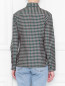 Рубашка с узором клетка Calvin Klein 205W39NYC  –  МодельВерхНиз1