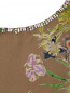 Платье из шелка с цветочным узором Marina Rinaldi  –  Деталь