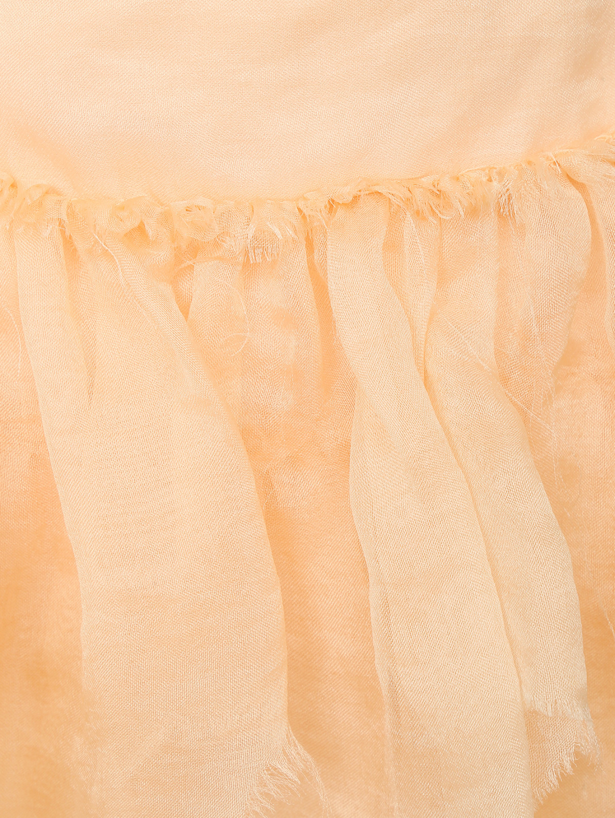 Юбка из шелка с асимметричными воланами Jean Paul Gaultier  –  Деталь  – Цвет:  Розовый