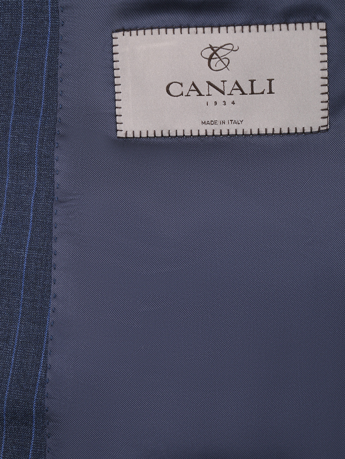 Костюм-двойка из шерсти Canali  –  Деталь1  – Цвет:  Серый