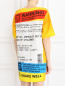 Платье свободного кроя с узором Moschino Couture  –  Модель Верх-Низ1