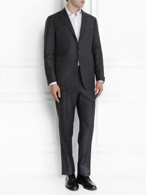 Костюм из шерсти Sartoria Partenopea - Модель Общий вид