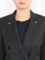 Пиджак двубортный из шерсти и шелка Max Mara  –  Модель Общий вид