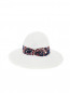 Шляпа из хлопка с декоративной лентой BOSCO  –  Обтравка1
