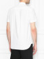 Рубашка из хлопка с коротким рукавом Love Moschino  –  МодельВерхНиз1