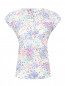 Блуза из хлопка с цветочным узором S.Oliver  –  Общий вид