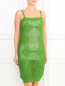 Легкое вязаное платье из хлопка Jean Paul Gaultier  –  Модель Верх-Низ
