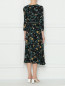 Платье миди с цветочным узором Max Mara  –  МодельВерхНиз1