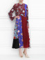 Топ из шелка с цветочным принтом Diane von Furstenberg  –  МодельОбщийВид
