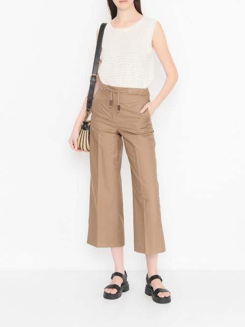 Брюки в стиле сафари Max Mara - МодельОбщийВид