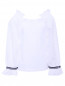 Блуза с рукавами из шитья MONNALISA  –  Общий вид