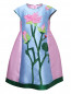 Платье-футляр с цветочной аппликацией MiMiSol  –  Общий вид