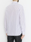 Рубашка из хлопка с узором полоска Isaia  –  МодельВерхНиз1