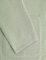 Пиджак из фактурного хлопка с накладными карманами LARDINI  –  Деталь