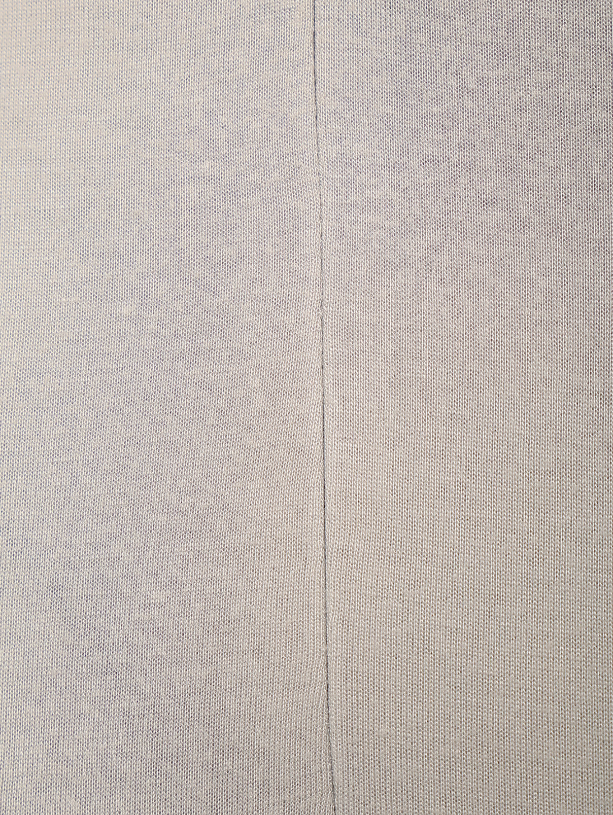 Трикотажная юбка макси JO NO FUI  –  Деталь  – Цвет:  Серый