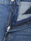Укороченные джинсы из хлопка 7 For All Mankind  –  Деталь1