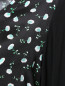 Блуза из ткани с принтом Marina Rinaldi  –  Деталь