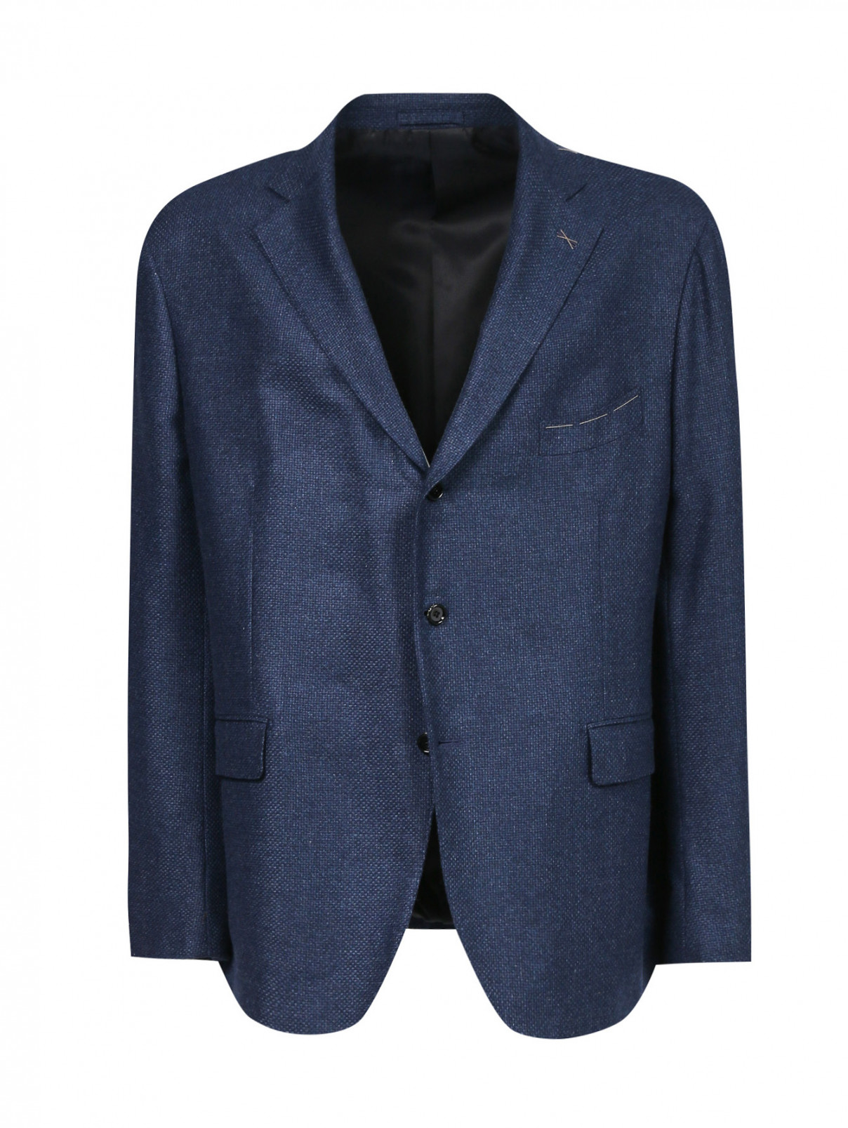 Пиджак однобортный из кашемира LARDINI  –  Общий вид