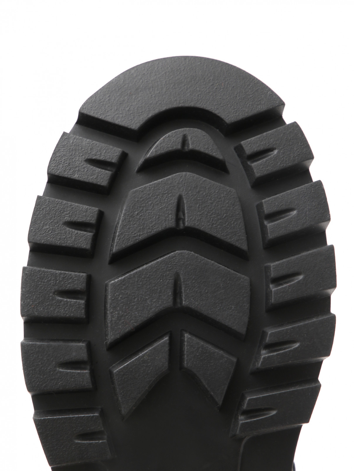 Ботинки с контрастной каймой MSGM  –  Обтравка4  – Цвет:  Черный