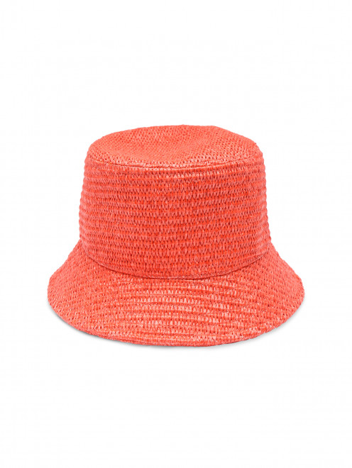 Шляпа плетеная с узкими полями - Общий вид