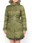 Пуховое пальто с накладными карманами Max&Co  –  Модель Верх-Низ