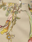 Юбка-карандаш из кожи с цветочным узором Marina Rinaldi  –  Деталь