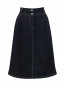 Джинсовая юбка-миди BOSCO  –  Общий вид