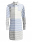 Платье-рубашка из вискозы с узором Dondup  –  Общий вид