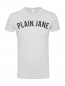 Футболка из смешанного хлопка с логотипом Plain Jane Homme  –  Общий вид