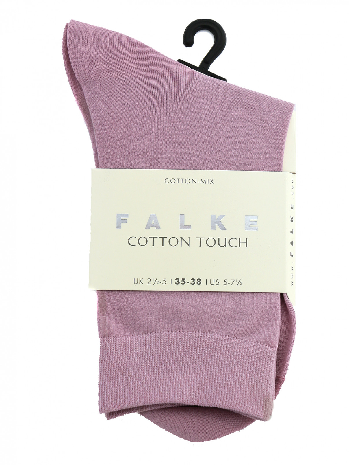 Эластичные носки из смесового хлопка Falke  –  Общий вид  – Цвет:  Фиолетовый