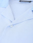 Рубашка из хлопка и льна с коротким рукавом Emporio Armani  –  Деталь1