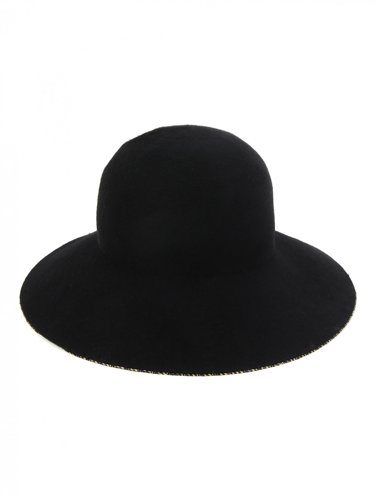 Шляпа из шерсти Eugenia Kim  –  Обтравка1  – Цвет:  Черный