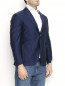 Пиджак из хлопка и льна с карманами L.B.M.  –  МодельВерхНиз