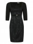 Платье-футляр с рукавом 3/4 и ремнем Versace Collection  –  Общий вид