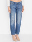 Укороченные джинсы из хлопка Calvin Klein  –  МодельВерхНиз