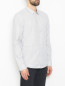 Рубашка из хлопка с накладным карманом Q/S Designe by  –  МодельВерхНиз