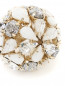Кольцо с кристаллами Swarovski и камнями Philippe Ferrandis  –  Деталь